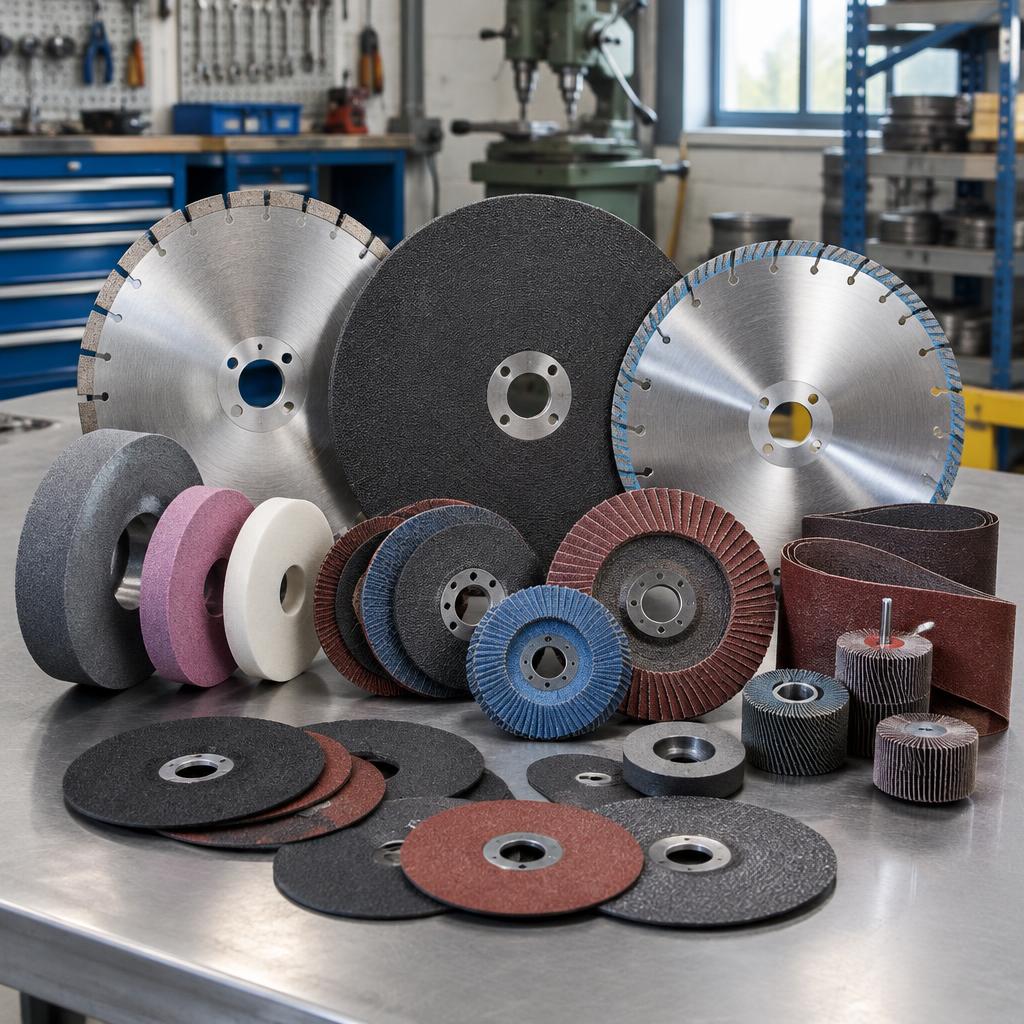 Industrial cutting and grinding discs
